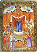 Подарочная икона Пресвятой Богородицы "Покров"