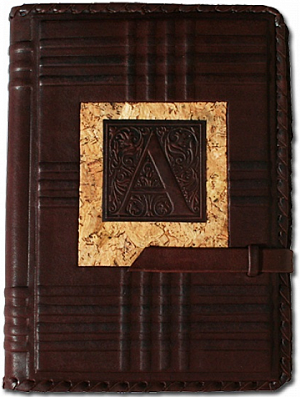 Ежедневник А5 с блоком в стиле XIX века (модель 38)