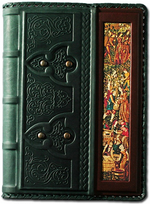 Ежедневник А5 с блоком в стиле XIX века (модель 46)