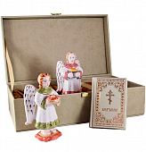 Подарочный набор с Молитвословом и фигурками ангелов