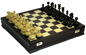Шахматы "Неваляшки" стандартные деревянные утяжеленные (высота короля 3,00)