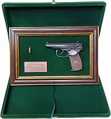 Панно макет пистолета Макарова в подарочном коробе
